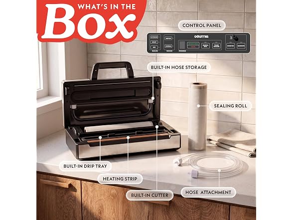 Gourmia Vacuum Sealer