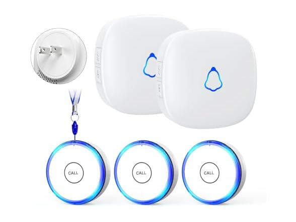 fansitc Caregiver Pager Wireless Call Button