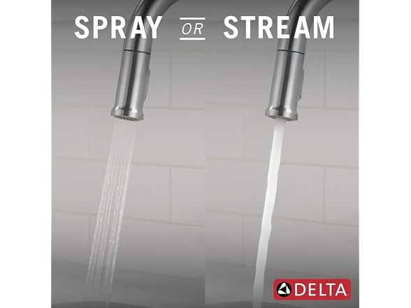 Delta Cordova Brushed Nickel Touchless Bar Sink Faucet