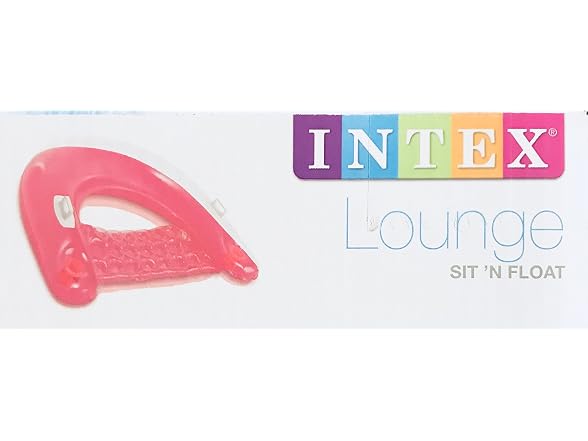 Intex LOUNGE Sit & Float RED