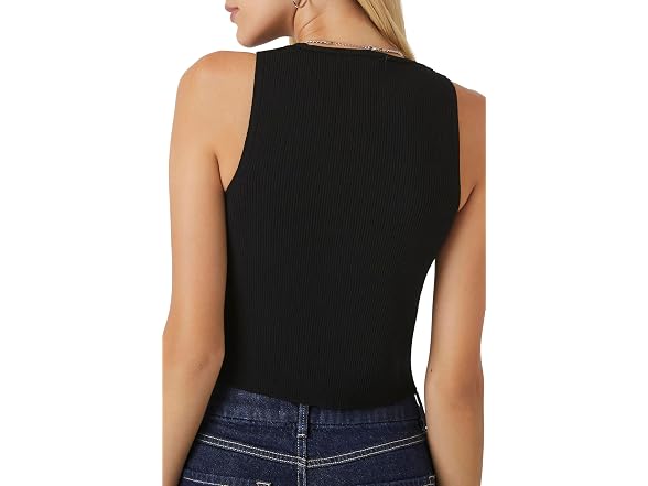 Forever 21 (M) Sweater-Knit Split-Hem Top