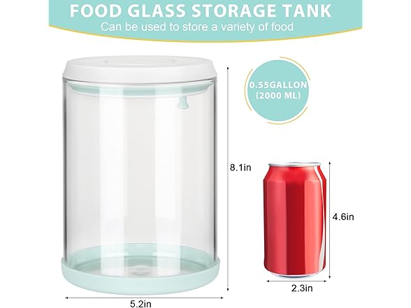 FAFAFLYER POP-Glass Cookie-Candy Jar