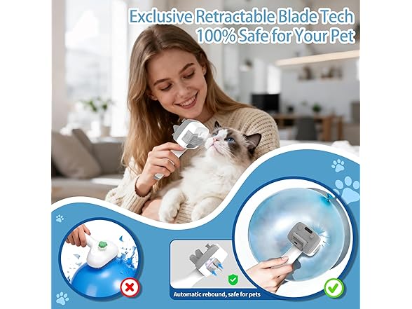 Pawimood Pet Steam brush