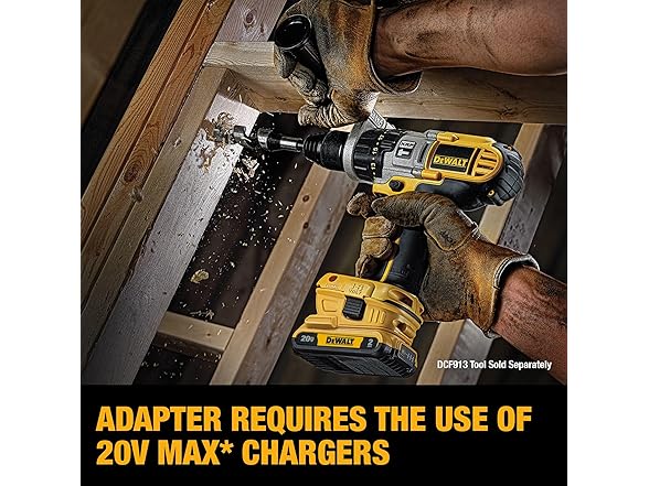DEWALT DCA2203C20V MAX Battery Adapter Kit