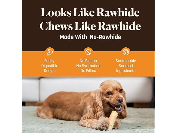Earth Animal No Hide Dog Chews - Long