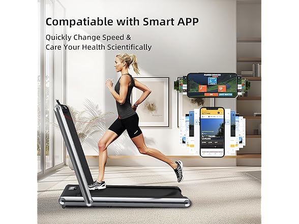 NAYSAYE 2-in-1 Treadmill