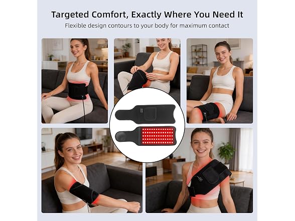 COIB 70-LED Red Light Therapy Pad Corded