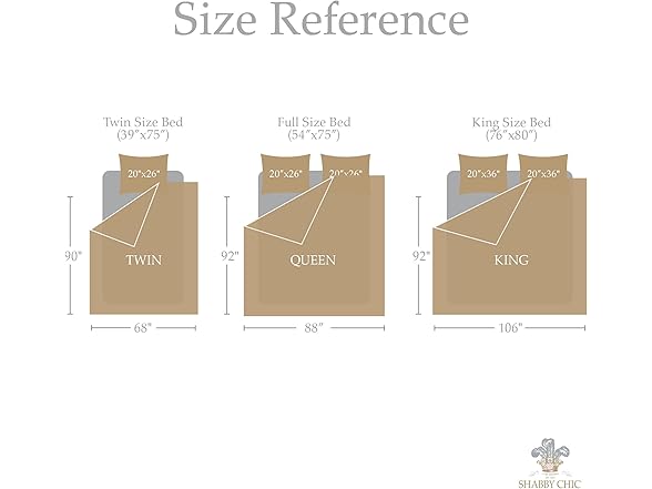 Shabby Chic Queen 3Pc Pink Comforter Set