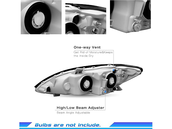 SOCKIR Headlight Assembly Pair Compatible with XLE