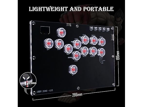 DO-CAM Arcade Stick Leverless Controller L13