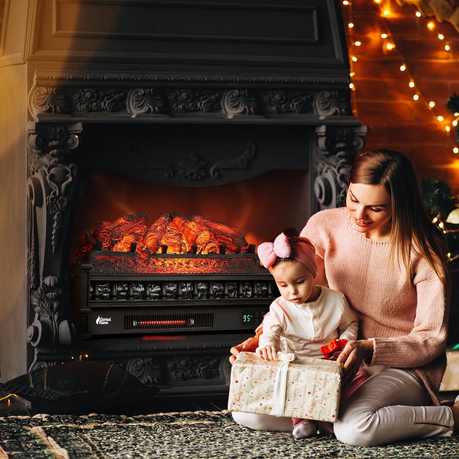 TURBRO Eternal Flame 26" Smart Fireplace - Gallery 14