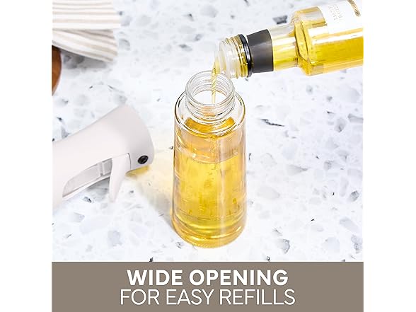 COOK WITH COLOR Glass Oil Sprayer