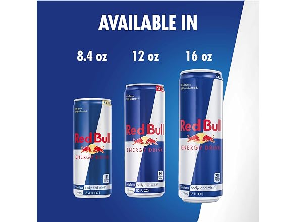 Red Bull Energy Drink, Original, 8.4 Fl Oz (Pack of 12)