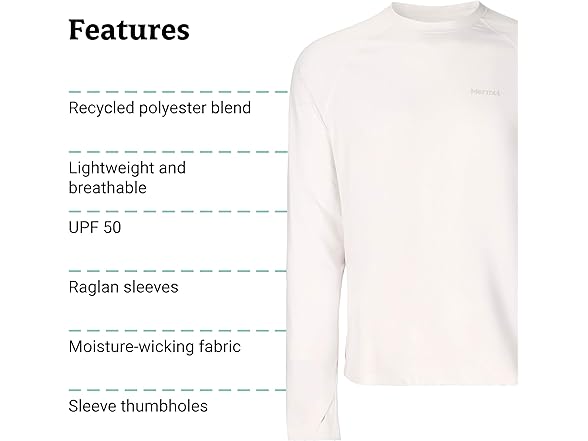 Marmot (XS) Mens Windridge Long Sleeve