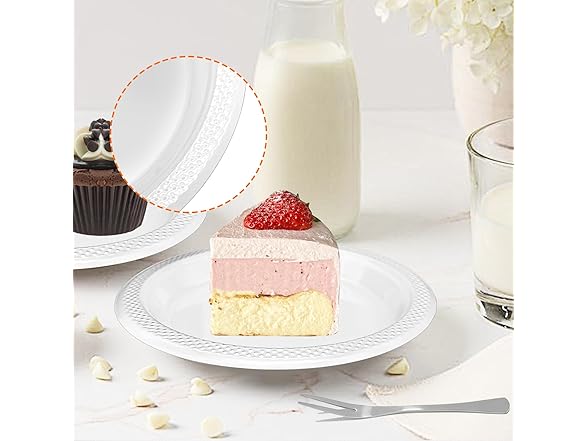 GGYKJSK Disposable Dessert Plates