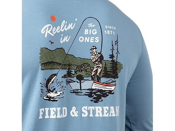 Field & Stream Men Roll Cast Performance Hoodie