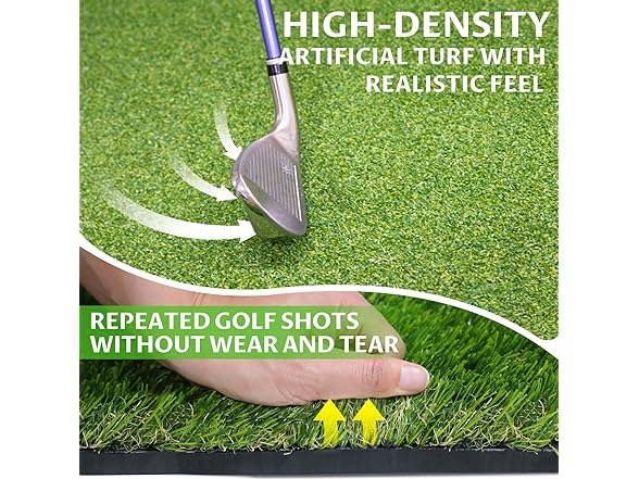 Bltend Dual-Turf Golf Mat