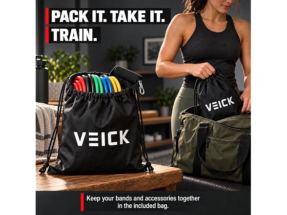 VEICK Resistance Bands with Handles