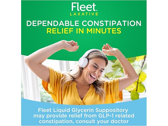 Fleet Liquid Glycerin Suppositories 4pk 7.5oz