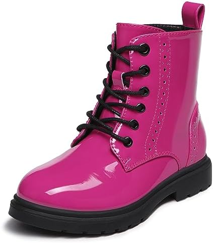 Boys Girls Waterproof Combat Boots