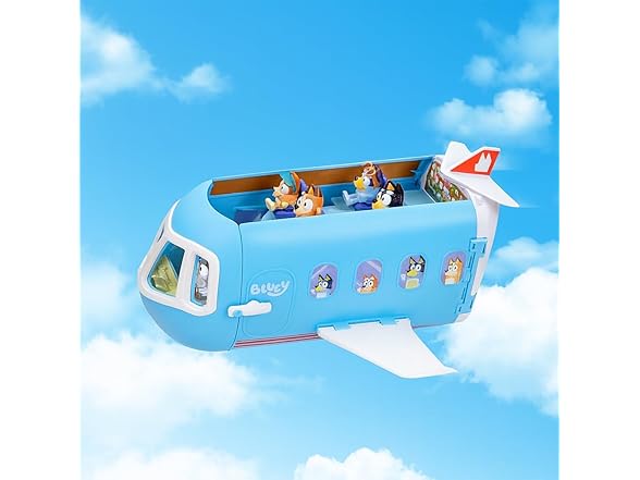 Bluey 3-in-1 Transforming Airplane Toys