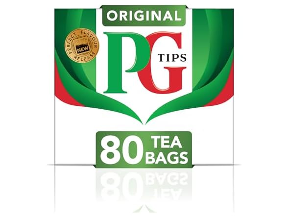 80CT PG Tips Original Non-Pyramid Black Tea Bags