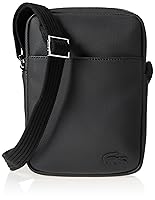 Lacoste Men's Classic Pique Effect Satchel Bag, Black - Gallery 5