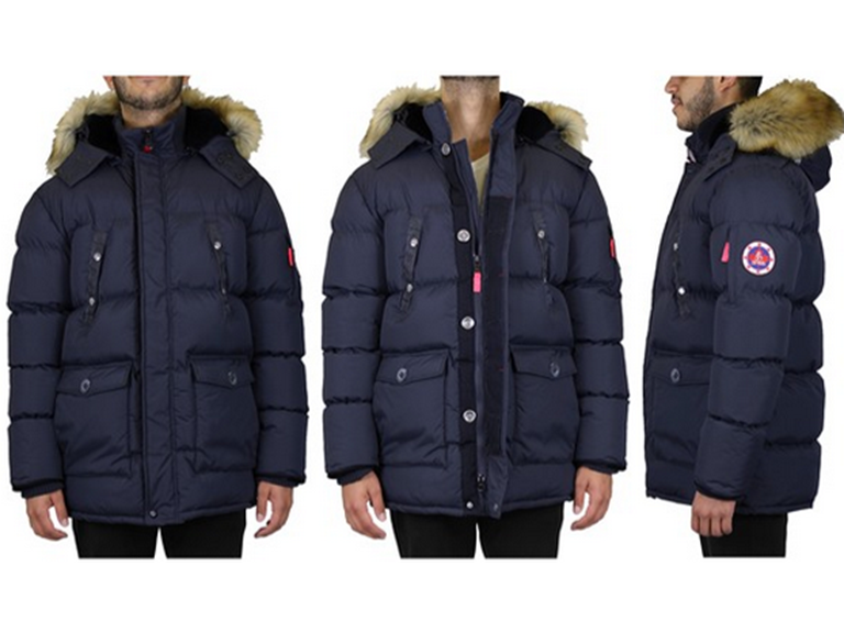 Mens Heavy Tech Bubble Parka Jacket