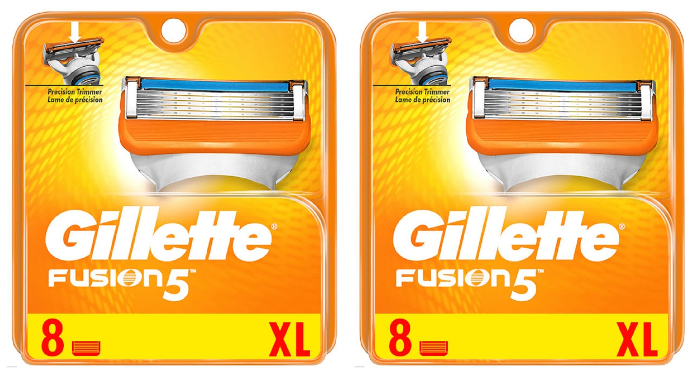 2 PK Fusion5 Men's Refill Blade - Gallery 2
