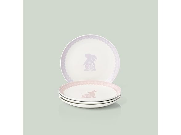 Oneida Bunny Hop Accent Plates, Set Of 4