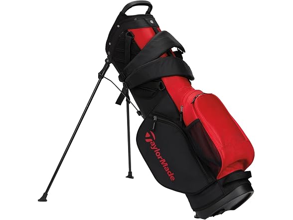 TaylorMade Golf 2023 Black/Red Classic Stand Golf Bag