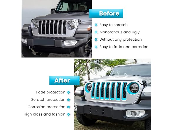E-cowlboy Front Grille Mesh Inserts & Accessories