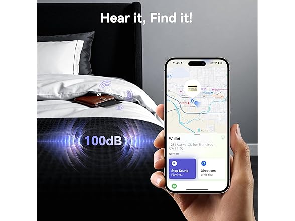 ARIVEXA Wallet Tracker Card Air-Tag
