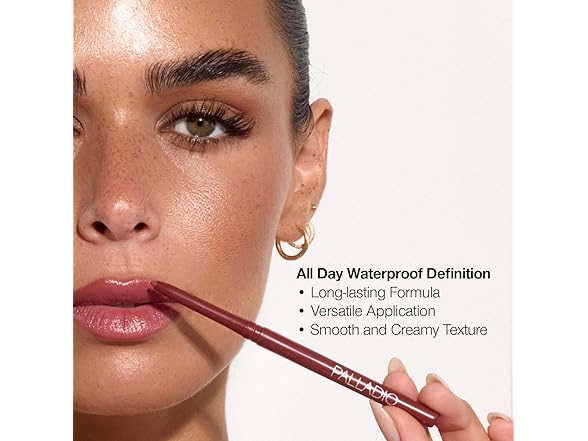 Palladio Retractable Waterproof Lip Liner