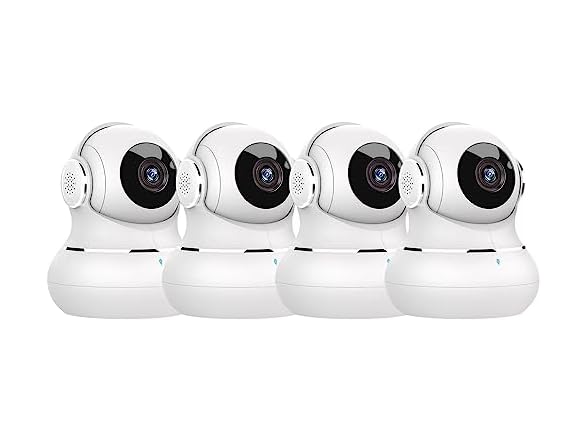 Litokam LF-P1t 4PK Indoor Pet/Baby Camera 4PK