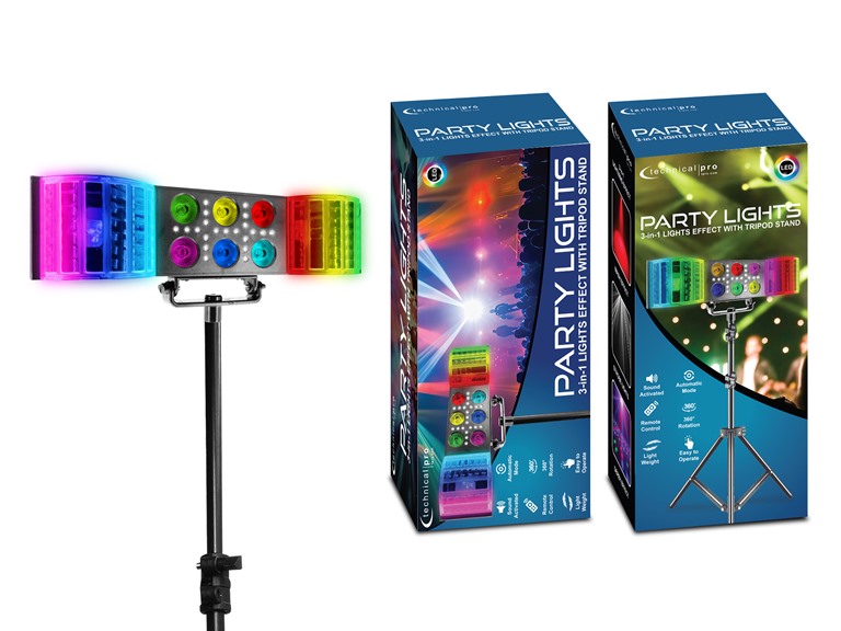 DJ 3-in-1 Light Bar with Stand