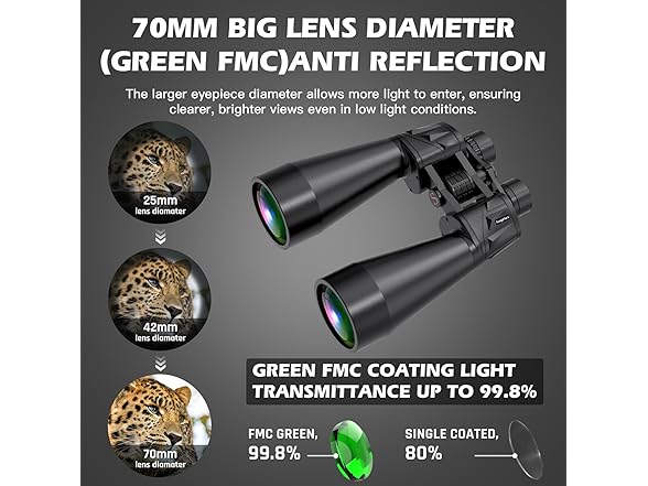 18x70 Binoculars High Powered