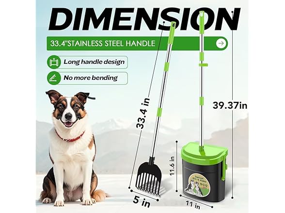 UPSKY Dog Pooper Scooper