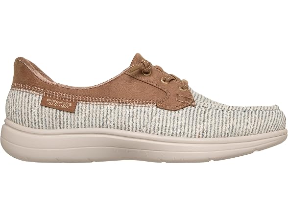 Skechers Women's Hands Free Slip-ins On-The-Go Flex Radiant Glittery Boat Shoe