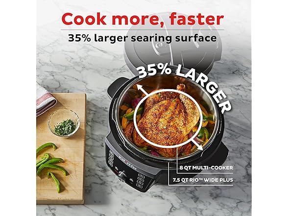 Instant Pot RIO Plus, 9-in-1 Pressure Cooker