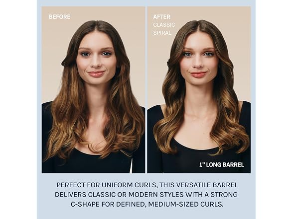 Bio Ionic Long Barrel Styler 1 Inch Curling Iron