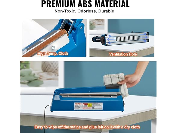 VEVOR Impulse Sealer 12 inch