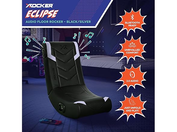 X Rocker Eclipse Gaming Chair (5-17 Yrs Old)