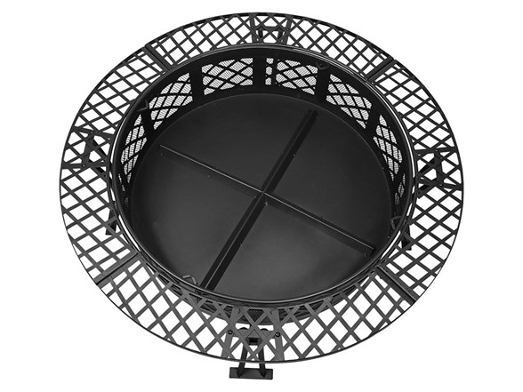 SunnyDaze Décor Diamond Weave Fire Pit