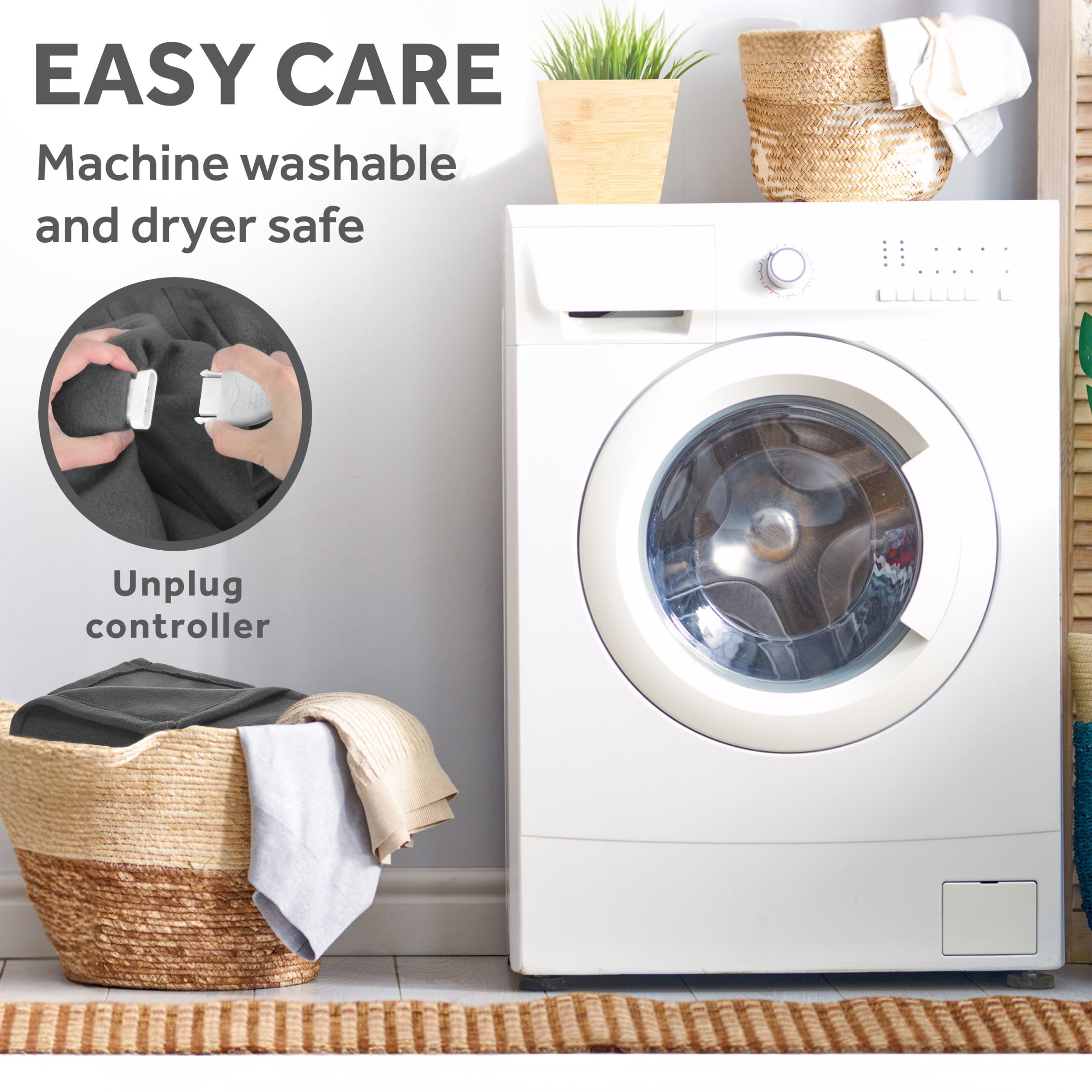 Sunbeam Royal Posh Night Fog Heated Blanket - Gallery 19