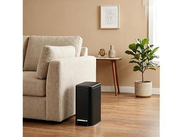 Halituny 6L Soft-Close Small Trash Can