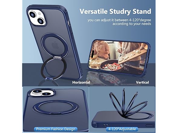 ROSROME for iPhone 15 Plus Case (6.7'')  