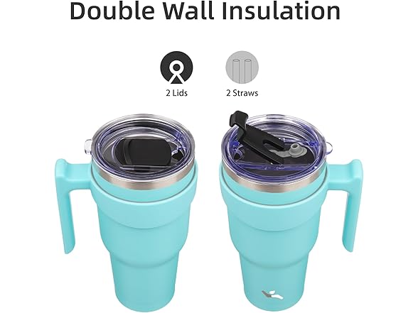 Konokyo 40 oz Tumbler with Handle