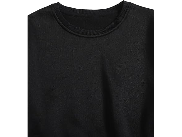 Verdusa Women (S) Basic Long Crew Sweatshirt