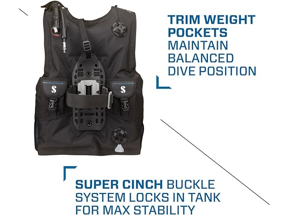SCUBAPRO Level Front Scuba Diving BCD (XS)